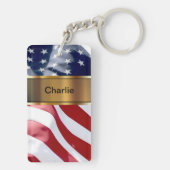 Monogram Sleutelhanger Twee Sided (achterkant)