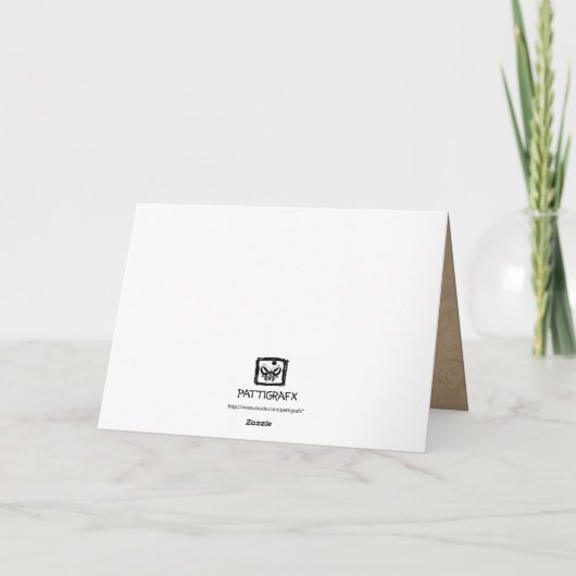 Monogram sluitingswas: Brief H Notitiekaartje (Achterkant)