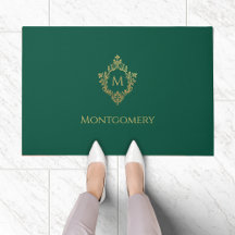 Monogram Smaragdgroen Nepgoud Vintage Wapen