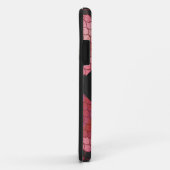 Monogram Snake Black en Red Print Case-Mate iPhone Case (Achterkant/rechts)