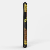 Monogram Snake Brown and Gold Print Case-Mate iPhone Case (Achterkant/rechts)