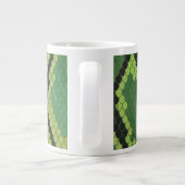 Monogram Snake Green en Black Grote Koffiekop (Achterkant)