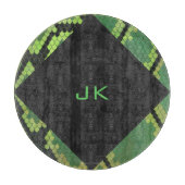 Monogram Snake Green en Black Snijplank (Voorkant)
