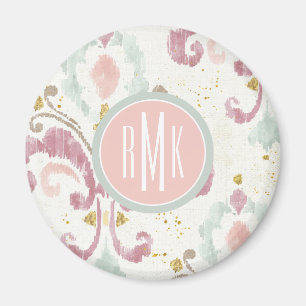 Monogram   Soft Deco-patroon Magneet