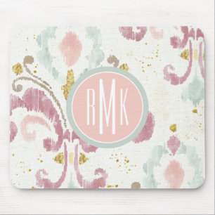 Monogram   Soft Deco-patroon Muismat
