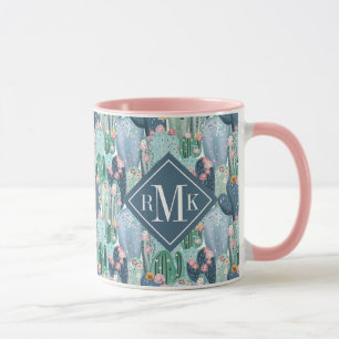 Monogram   Soft Patel Cactus Pattern Mok