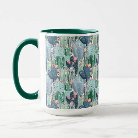 Monogram | Soft Patel Cactus Pattern Mok (Links)