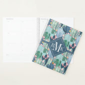 Monogram | Soft Patel Cactus Pattern Planner (Display)