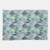 Monogram | Soft Patel Cactus Pattern Theedoek (Horizontaal)