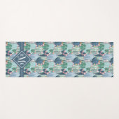 Monogram | Soft Patel Cactus Pattern Yogamat (Voorkant (horizontaal))