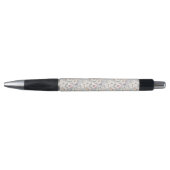 Monogram | Soft roze Waterverf Patroon Pen (Voorkant)