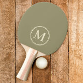 Monogram Solid Sage Meadow Kleur Tafeltennisbatje