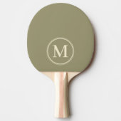 Monogram Solid Sage Meadow Kleur Tafeltennisbatje (Voorkant)