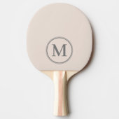 Monogram Solid Sandcastle roze kleur Tafeltennisbatje (Voorkant)