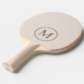 Monogram Solid Sandcastle roze kleur Tafeltennisbatje (Voorkant Gekanteld)