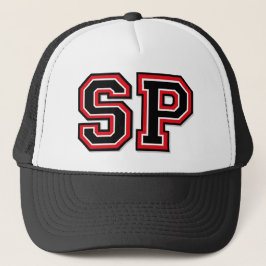 Monogram "SP"-initialen Trucker Pet