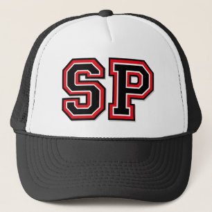 Monogram "SP"-initialen Trucker Pet