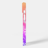 Monogram Sparkles Case-Mate iPhone Case (Achterkant / Links)