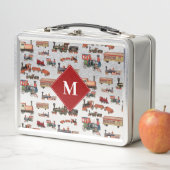 Monogram  Speelgoed Trein kleurrijke treinen (In situ)