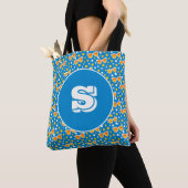 Monogram Speelse Zomer Zonnebril Patroon Tote Bag (Dichtbij)