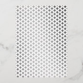 Monogram Spelen Kaart 25e bruiloft Jubileum (Achterkant)