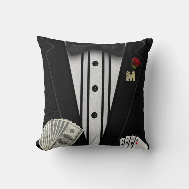 Monogram | Speler Pillow Kussen (Voorkant)