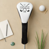 Monogram Spelersnaam Golfheadcover