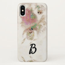 Monogram spiraal roze