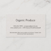 Monogram | Spiraal Visitekaartje (Achterkant)