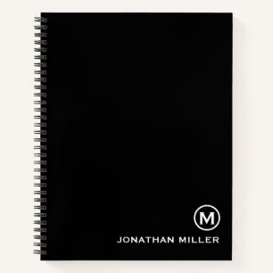 Monogram spiraalvormig Notitieboek