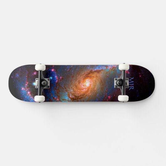 Monogram Spiral Galaxy NGC 1672 Skateboard (Horizontaal)