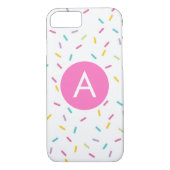 Monogram Sprinkles Case-Mate iPhone Case (Achterkant)