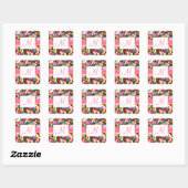 Monogram Sprinkles Stickers (Vel)