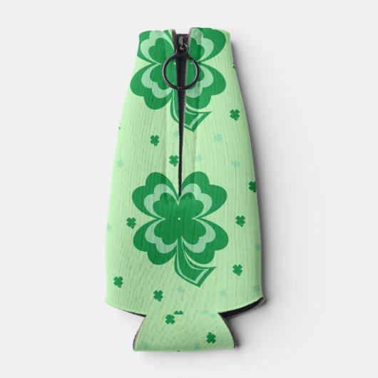 Monogram St Patricks Dag Fles Koeler (Achterkant)