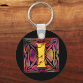 Monogram: Stainglass I Sleutelhanger (Voorkant)