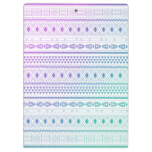 Monogram stampatroon klembord (Achterkant)