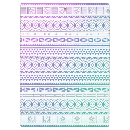 Monogram stampatroon klembord (Achterkant)