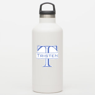 Monogram Stans Pas Persoonlijke Sticker