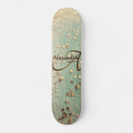 Monogram Stardust op Zee Green Skateboard