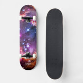 Monogram Starry Wingtip van Small Magellanic Cloud Persoonlijk Skateboard (Voorkant)
