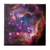 Monogram Starry Wingtip van Small Magellanic Cloud Tegeltje (Voorkant)