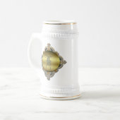 Monogram Stein Bierpul (Voorkant links)