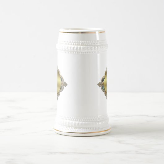 Monogram Stein Bierpul (Center)