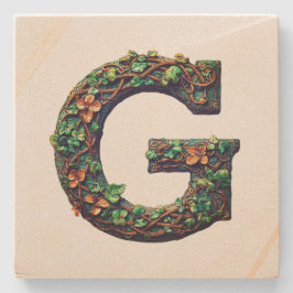 Monogram Stenen Onderzetter