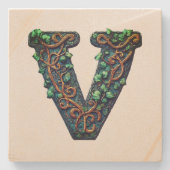 Monogram Stenen Onderzetter (Voorkant)