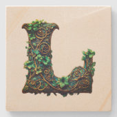 Monogram Stenen Onderzetter (Voorkant)