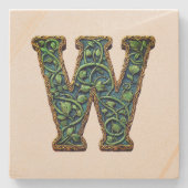 Monogram Stenen Onderzetter (Voorkant)