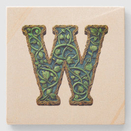 Monogram Stenen Onderzetter