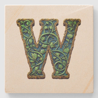 Monogram Stenen Onderzetter