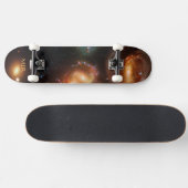 Monogram Stephans Quintet deep space sterrenstelse Skateboard (Horizontaal)